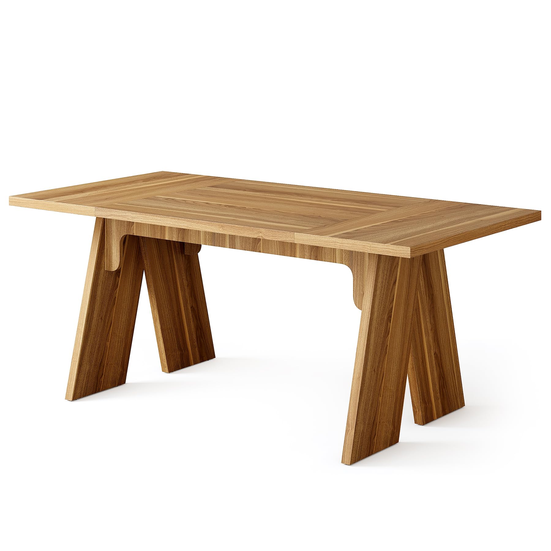 Dining Table for 6 People, Large 70.9 Inches Long Dining Room Table