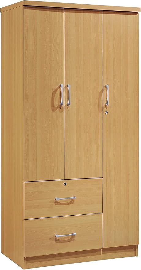 Hodedah Bedroom Armoires, 21"D x 36"W x 72"H