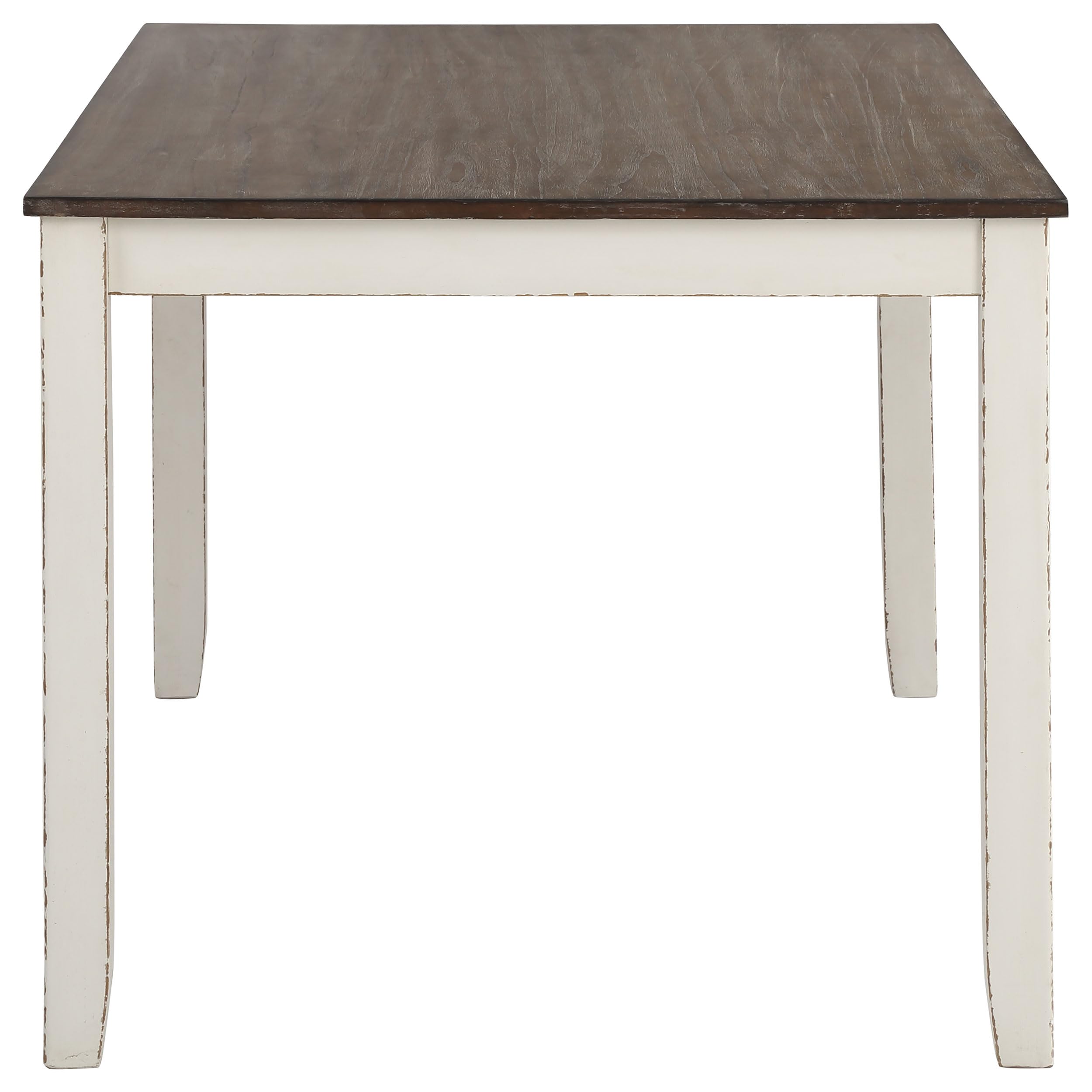 Fortress - Wood - 7-Piece Rectangular Dining Table Set – Farmhouse Style