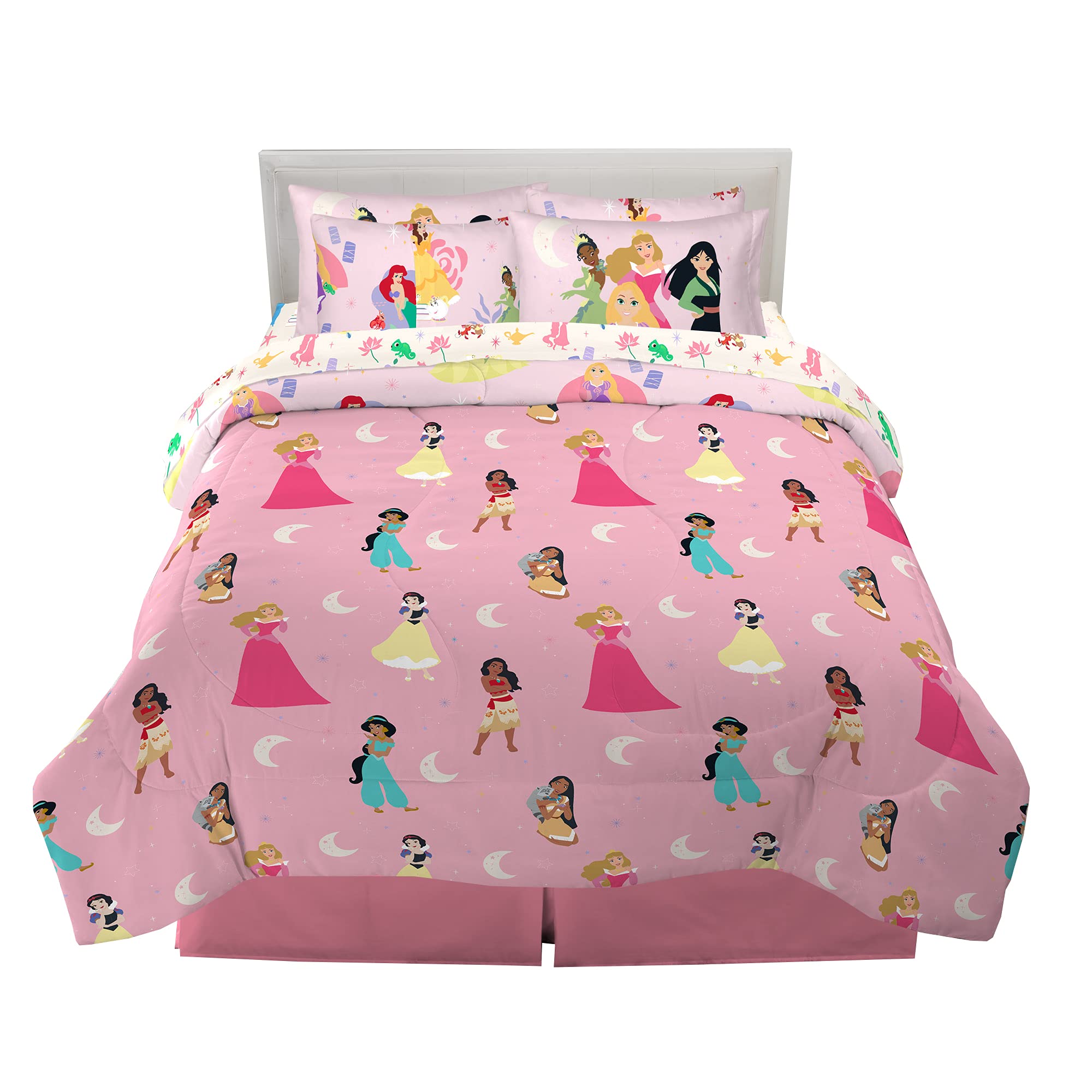 Kids Bedding Super Soft Comforter and Sheet Set with Sham, 7 Piece Full Size,