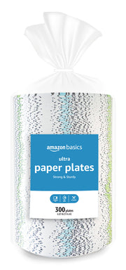 Ultra Paper Plates, 6.87 Inch, Disposable, 600 Count (2 Pack of 300) (Previously Encore)