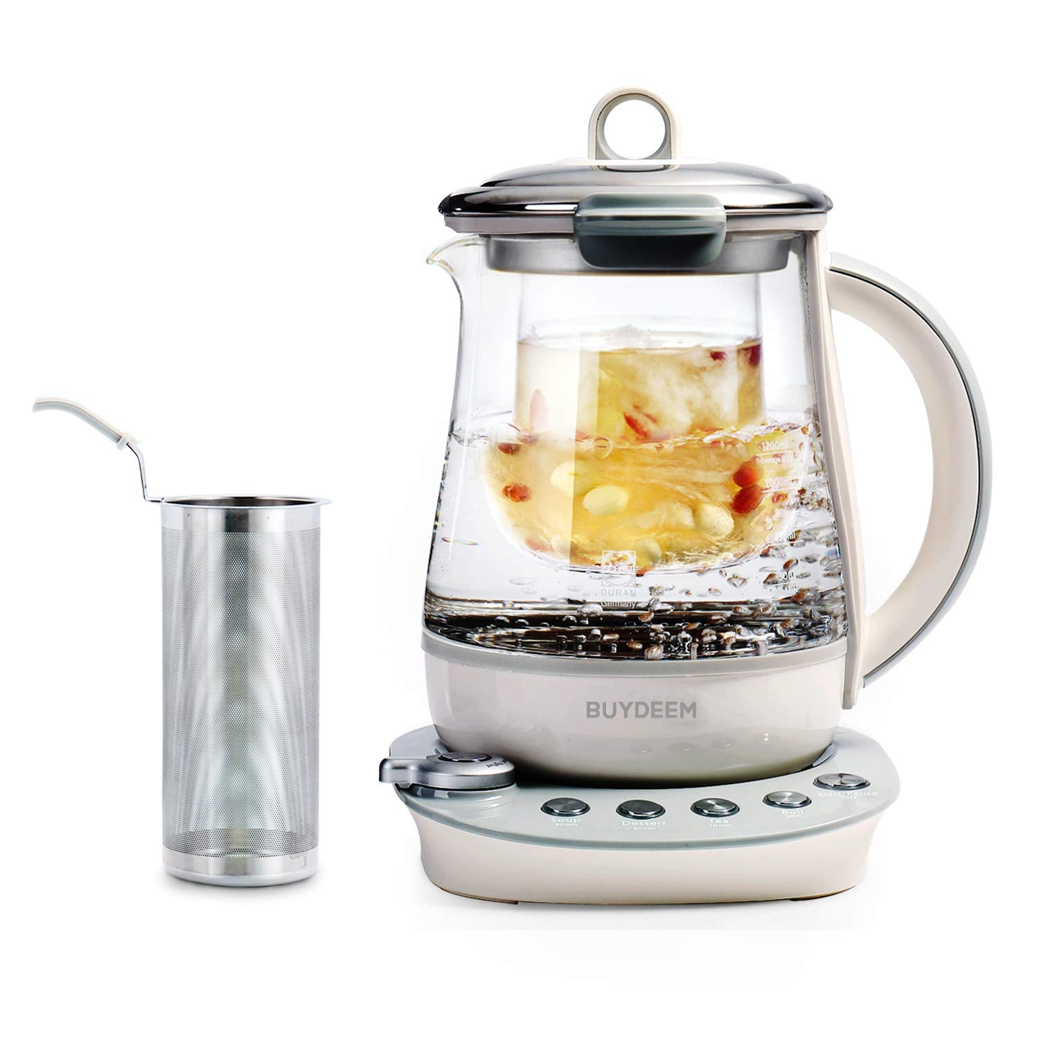 K2683 Health-Care Beverage Tea Maker and Kettle, 9-in-1 Programmable Brew Cooker