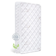 Crib & Toddler Mattress,100% Knitted Fabric