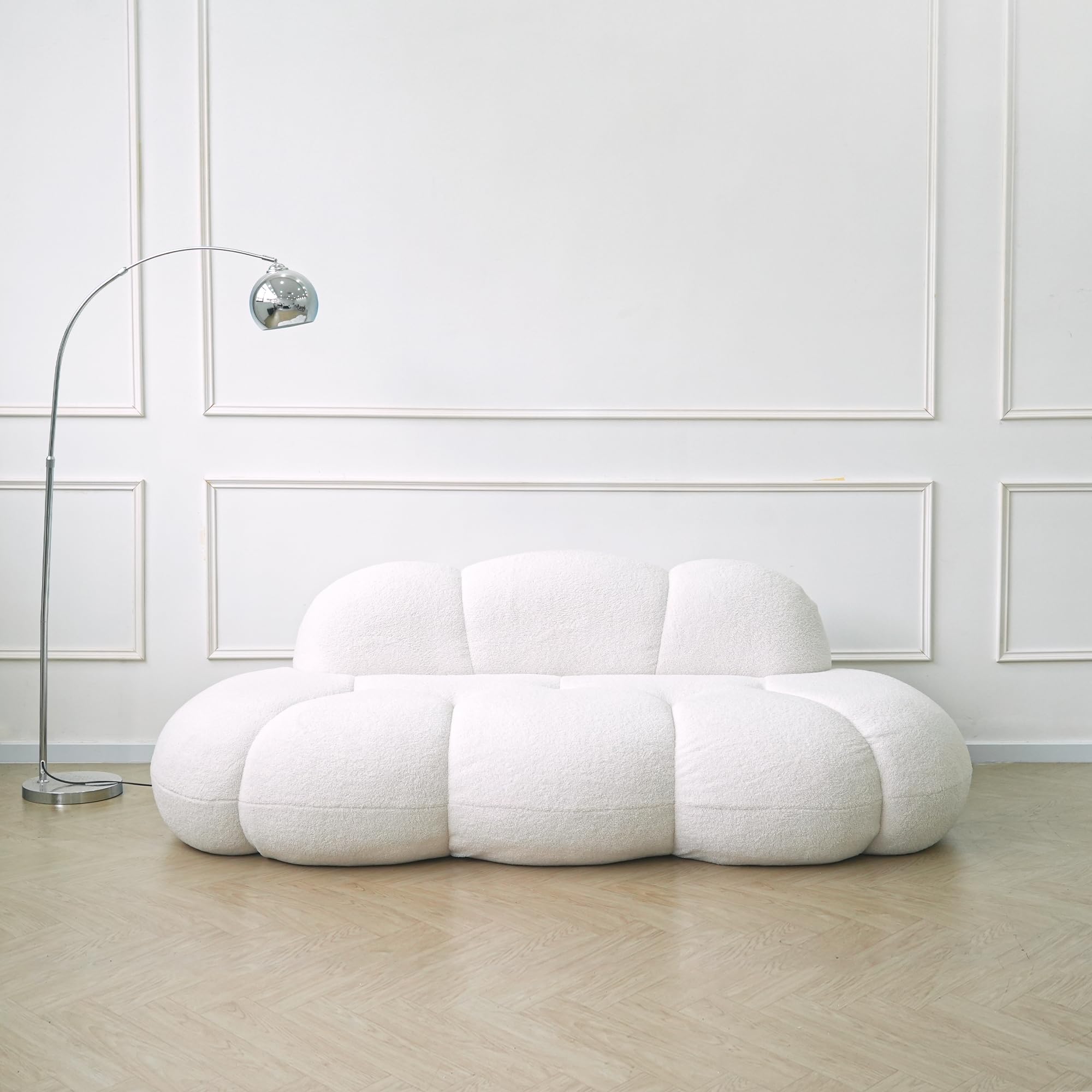 Cloud Shaped Couches for Living Room, Modern Comfy Upholstered Sofa