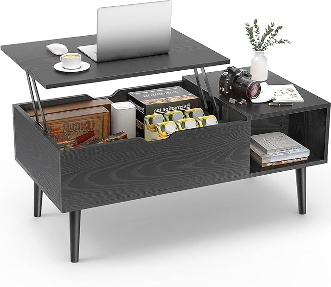 Coffee Table Black, Lift Top Coffee Tables for Living Room
