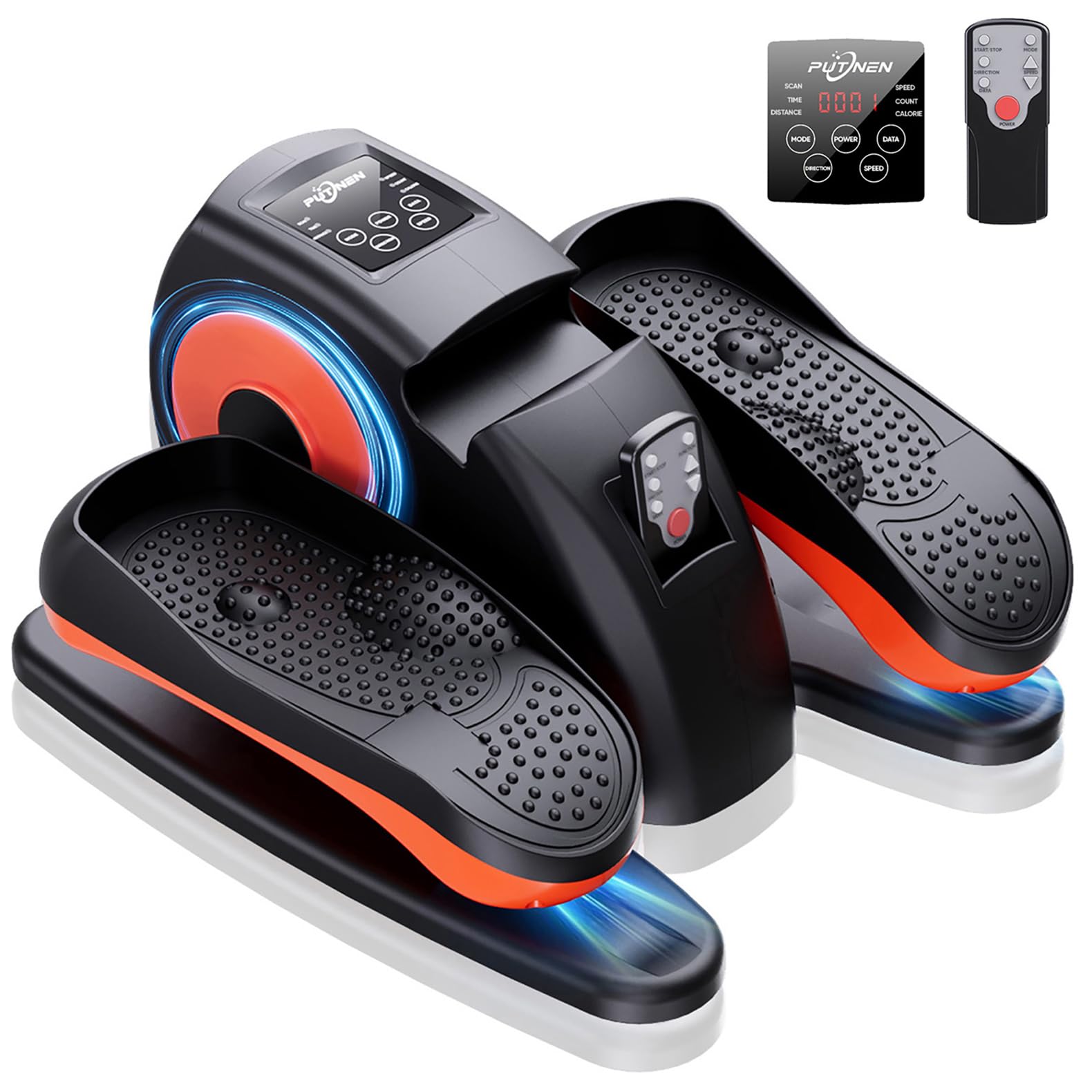Under Desk Elliptical Machine, Electric Ellipse Leg Exerciser as Seen on Tv