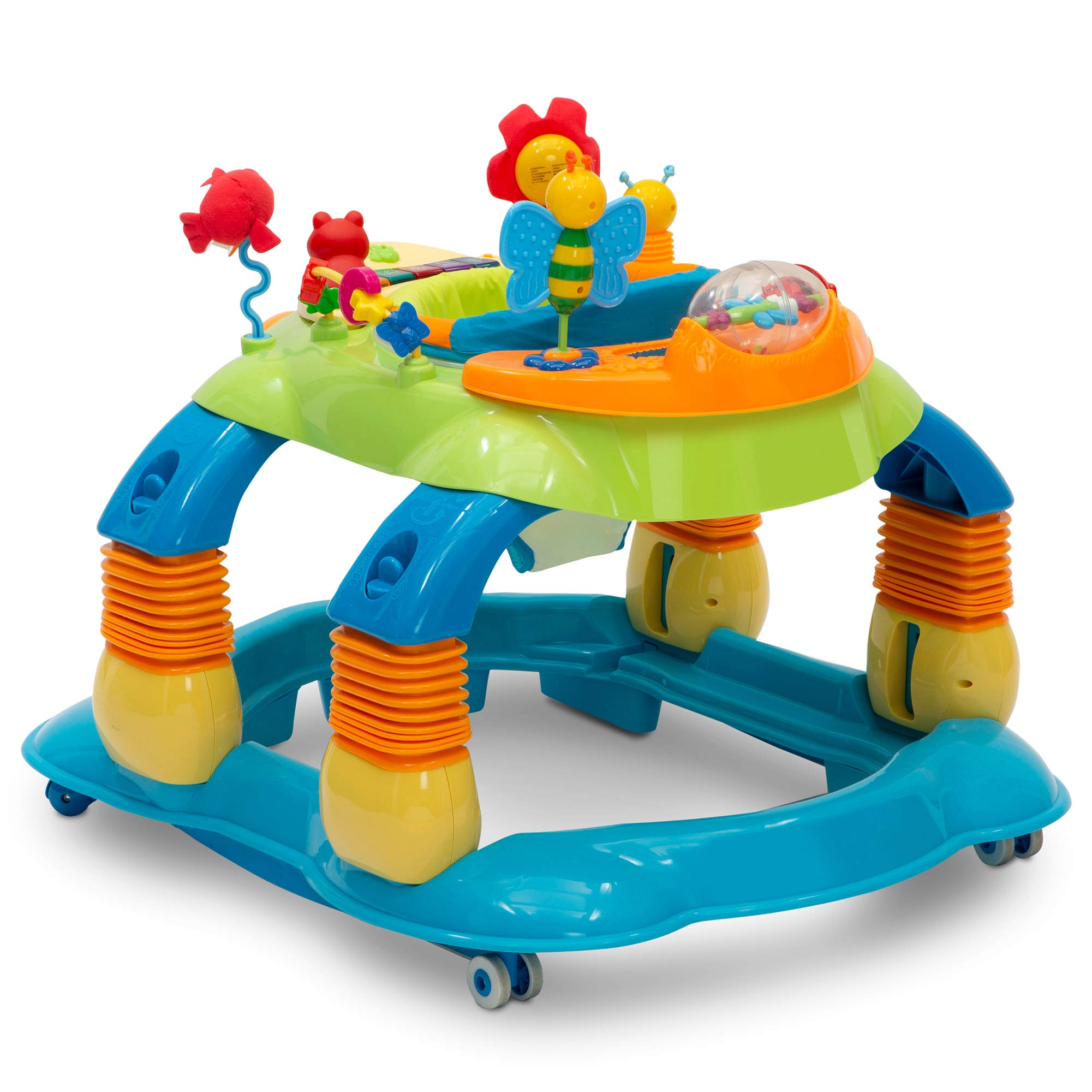 Lil Play Station 4-in-1 Activity WalkerBaby - Rocker, Activity Center, Bouncer, Walker