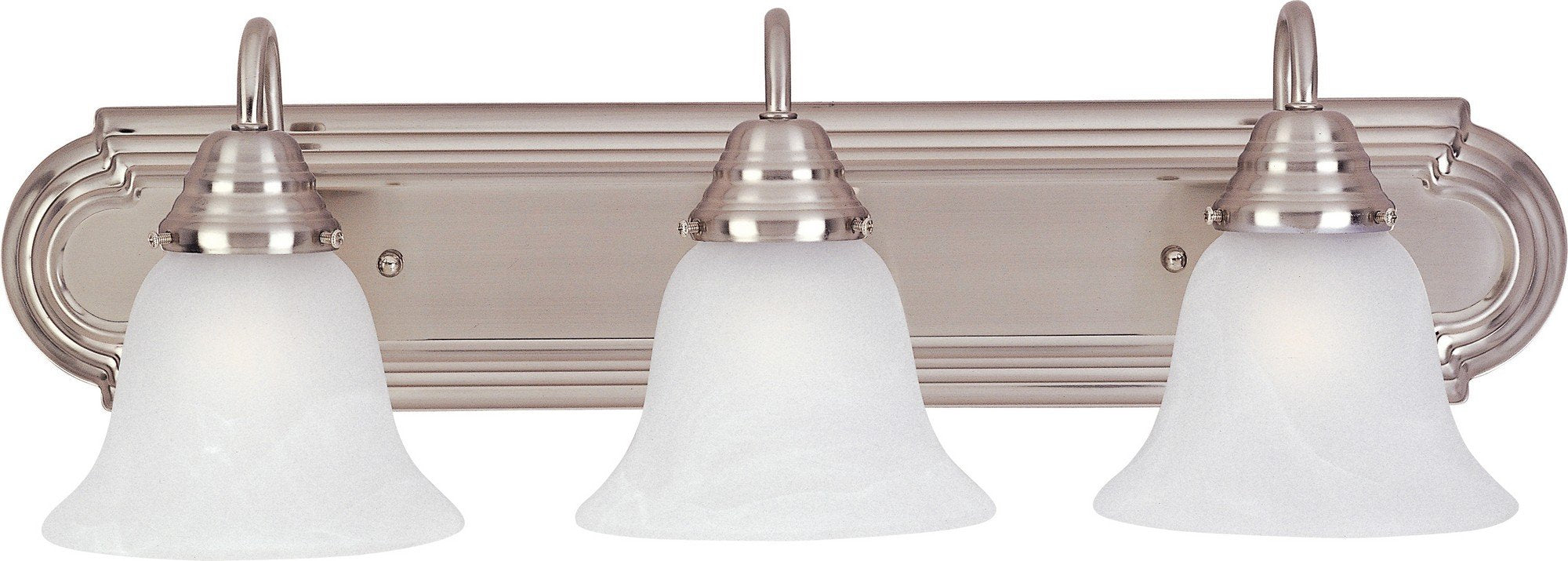 Essentials-3 Light Early American Bath Vanity in Early American style-24 Inches