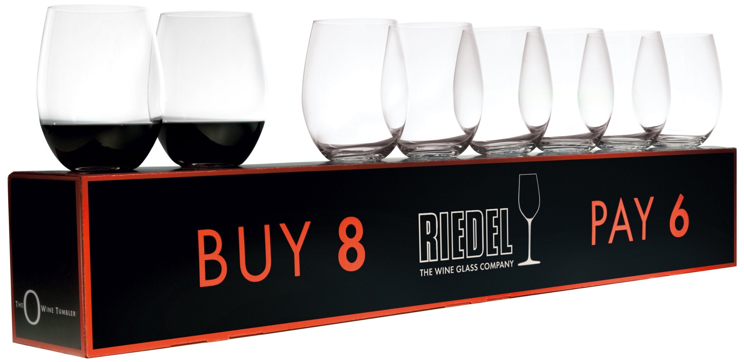 Cabernet/Merlot Red Wine Set (Box of 8)