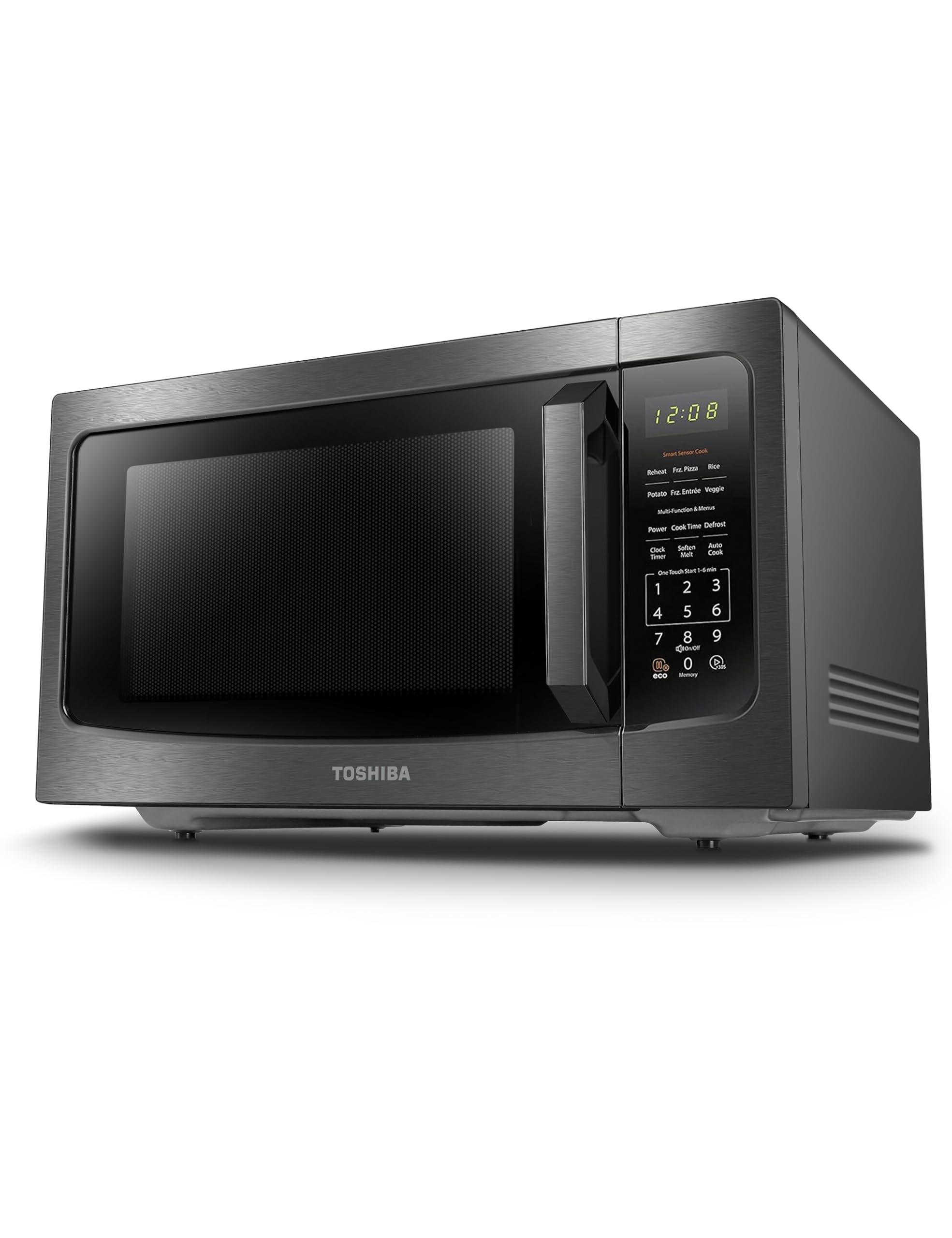 ML-EM45P(BS) Countertop Microwave Oven with Smart Sensor and Position Memory