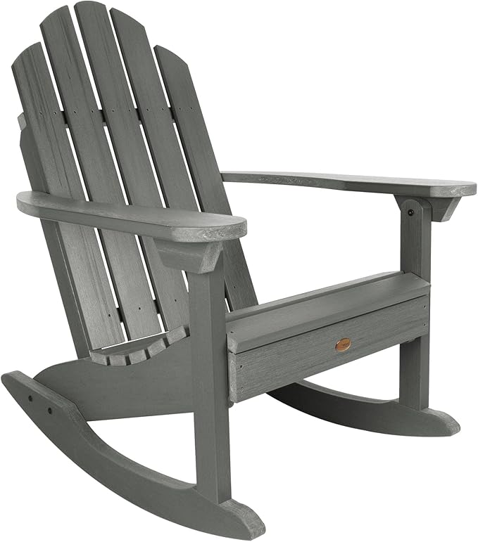 Classic Westport Adirondack Rocking Chair, Adult, Whitewash