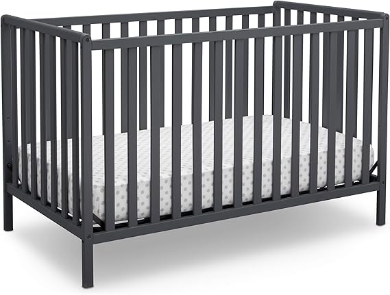 Heartland 4-in-1 Convertible Crib - Greenguard Gold Certified, Bianca White