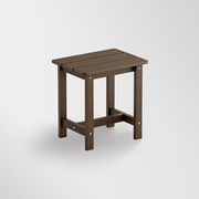 Outdoor Side Table, HDPS Small Outdoor Adirondack Side Tables