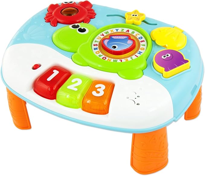 Baby Move 3-in-1 Activity Center with Adjustable Height Includes Ball Poppere