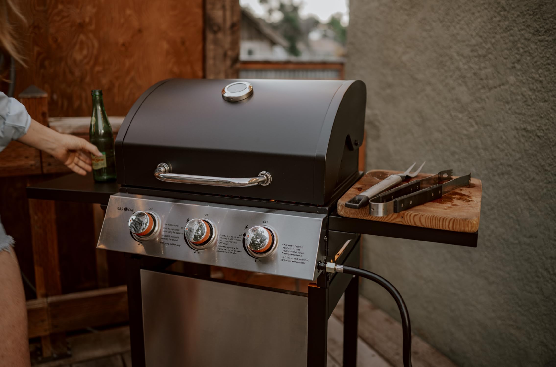 GP-1030S One 3 Burner Stainless Steel– Outdoor Cabinet Style