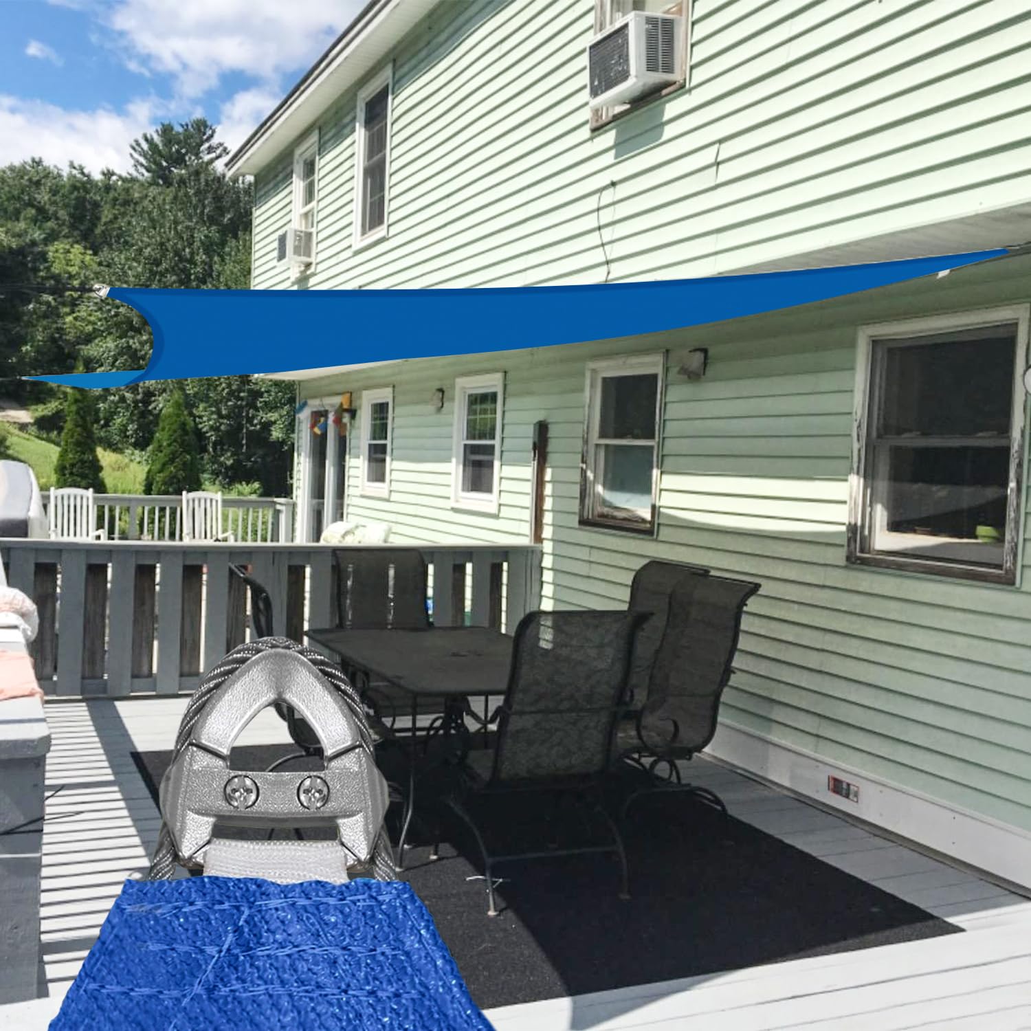 Sunrise 20' x 24' Sun Shade Sail Rectangle Canopy Shade Cover