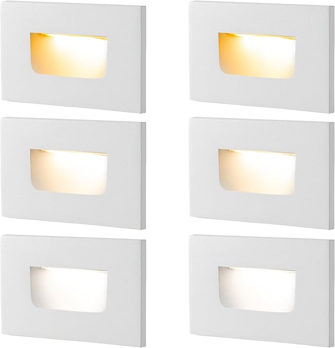 Dimmable Stair Indoor LED 120V, 150LM 3000K/4000K/5000K 3.5W Color Changing