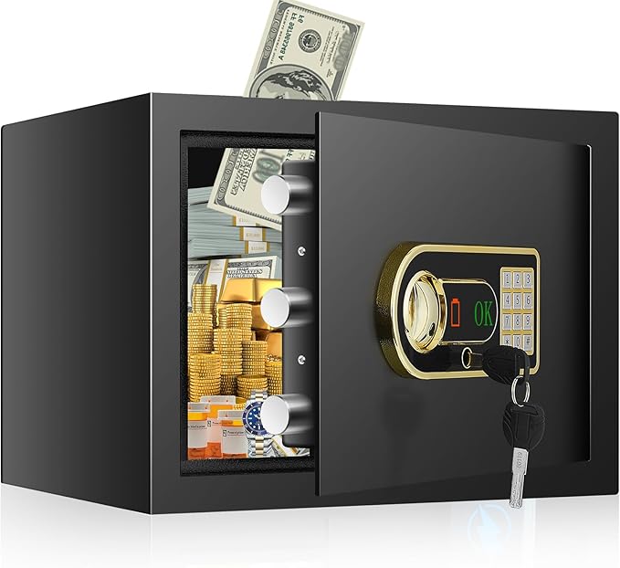 5.8 Cuft Large Safe Box Fireproof Waterproof, Fireproof Safe for Home Use