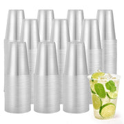 1000 Pack 16oz Plastic Cups,Disposable Clear Drinking Cups