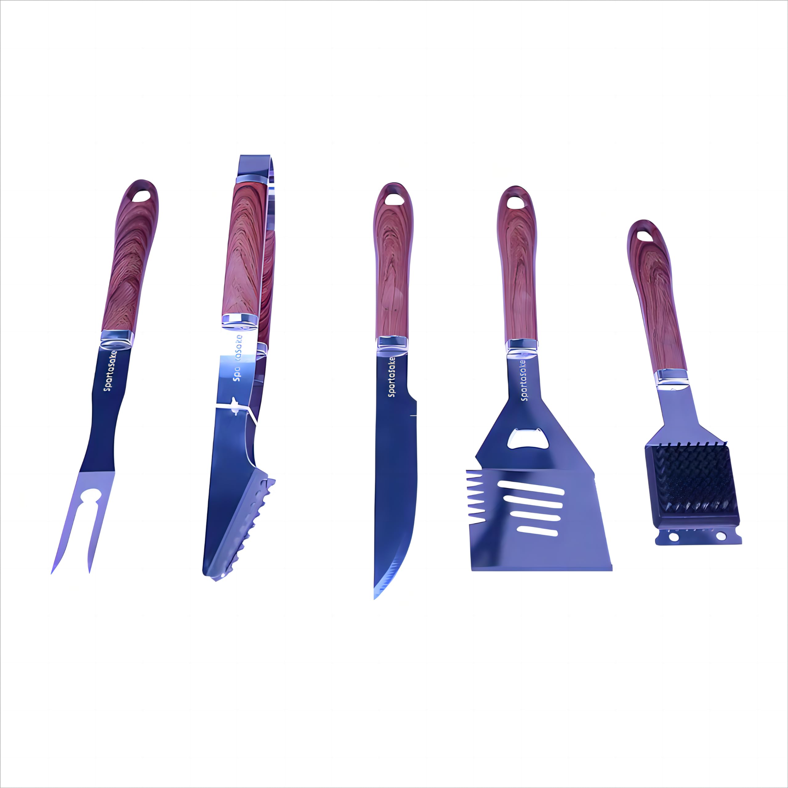 Grilling Accessories - Stainless Steel Barbecue Grill Tools Accessories kit Spatula