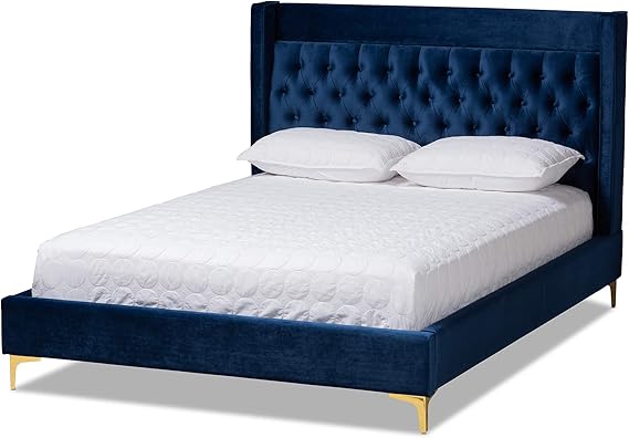 Beds (Platform), Queen, Blue