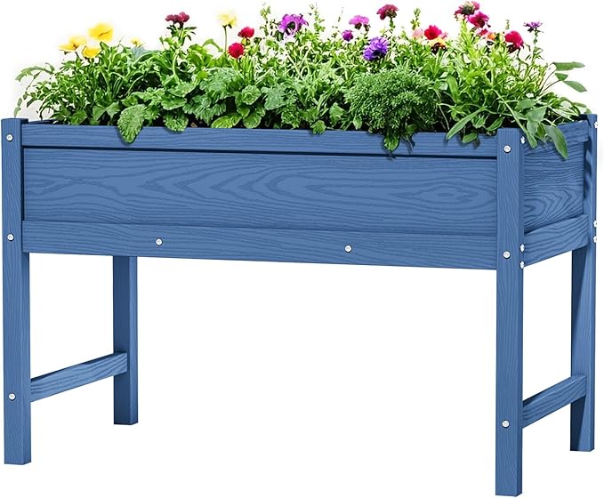 Raised Garden Planting Bed with Legs,Garden Boxes Outdoor Raised