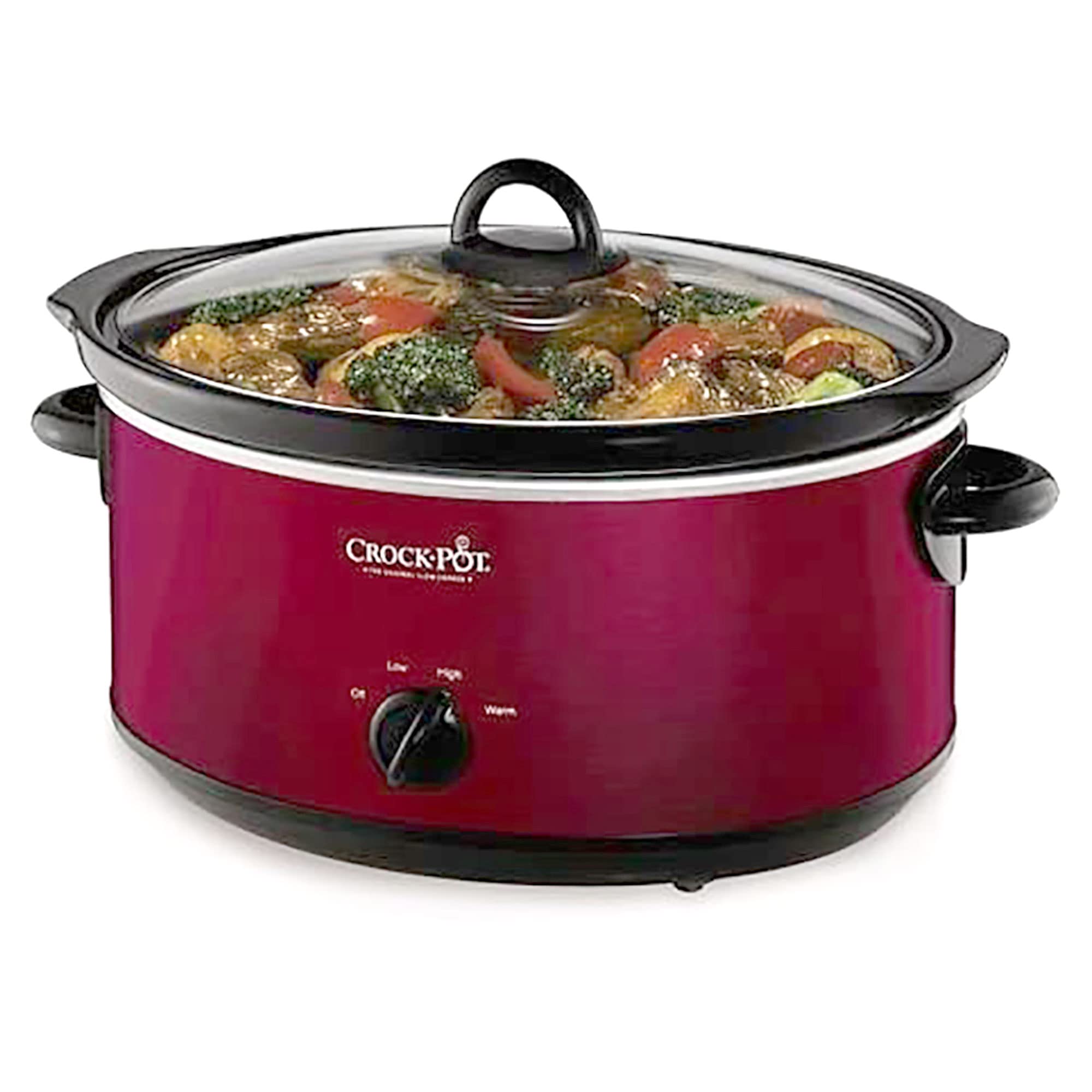 Large 7 Quart Capacity Versatile Electric Food Slow Cooker Home Cooking Kitchen