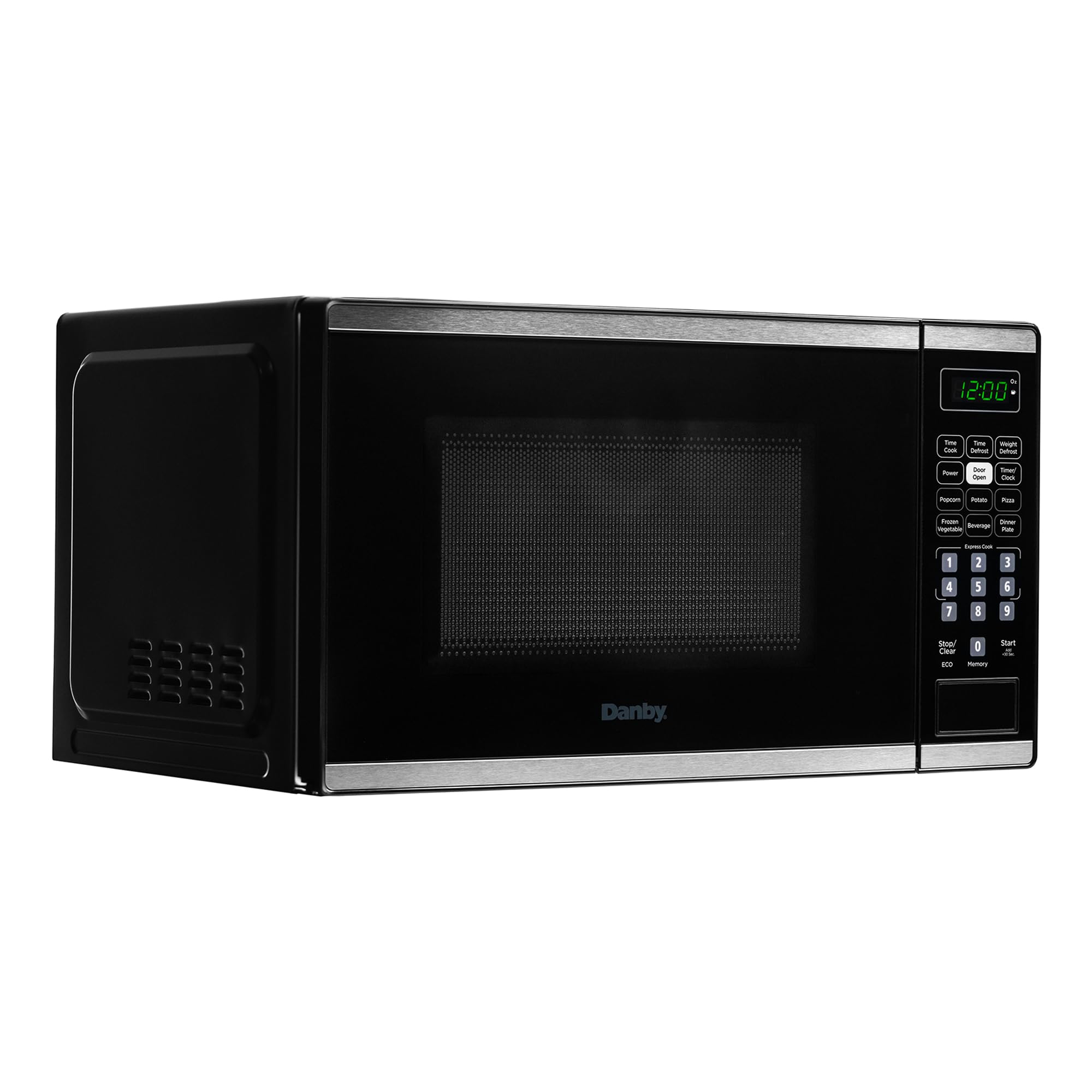 DBMW0722BBS 0.7 cu. ft Countertop Microwave, Black and Stainless Steel