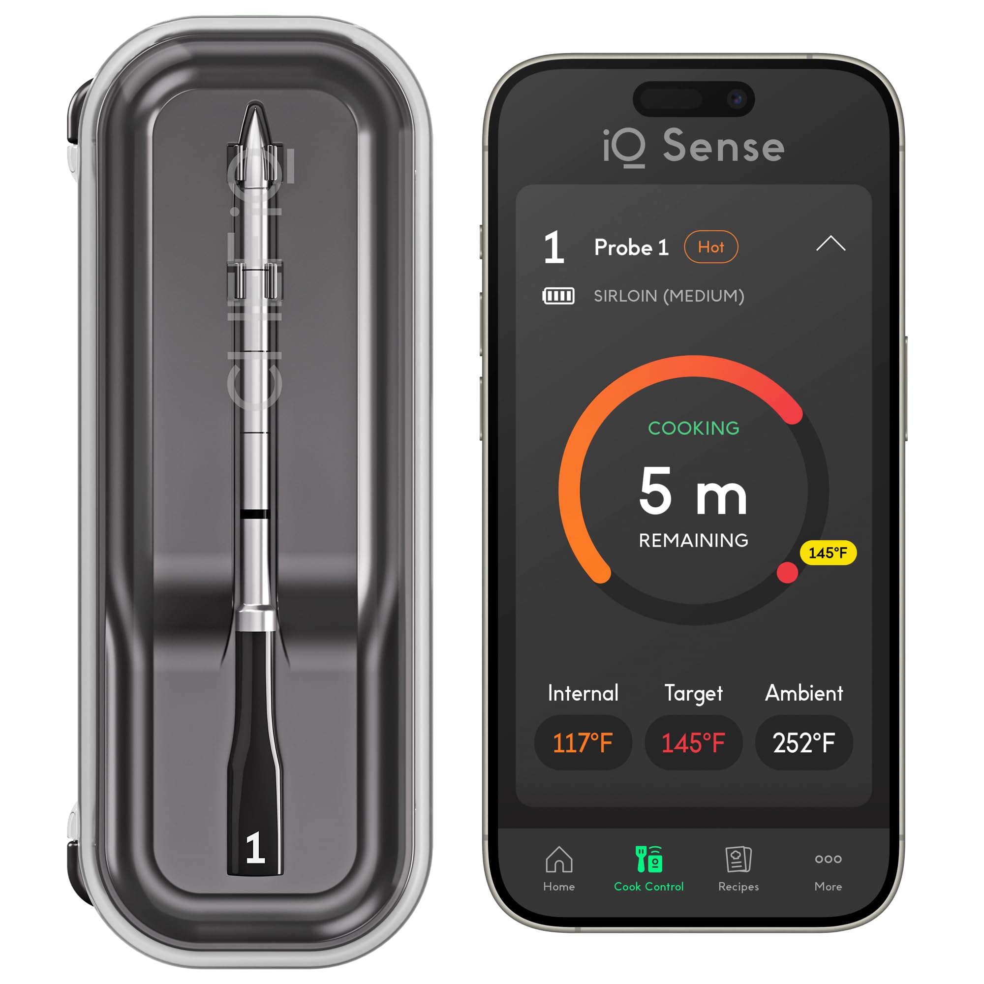 Sense [2025 Model] | Smart Wireless Meat Thermometer | Ultra-Thin Probe