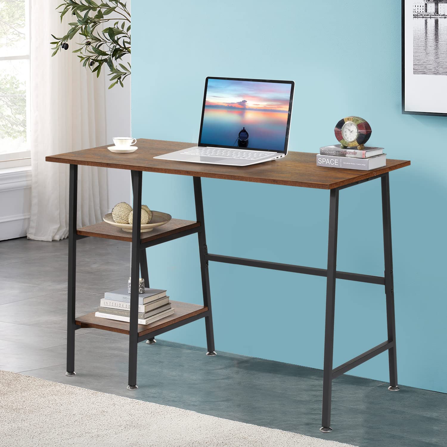 43 Inch Computer Home Office Desk Modern Student Writing