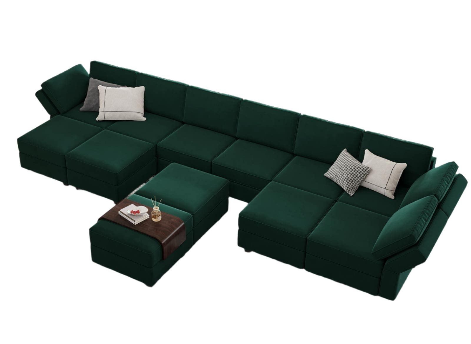 Oversized Modular Sectional Sofa U Shaped Sectional Couch