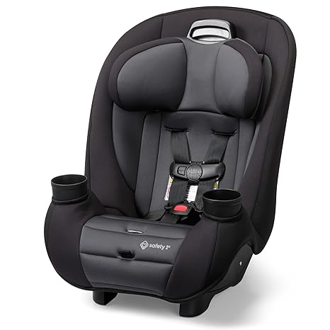 3-in-1 Convertible Car Seat, Slim Fit Design, Rear & Forward-Facing