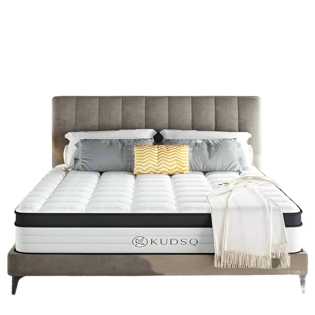 Queen Size Mattress, 10 Inch Queen Mattress in a Box with Memory Foam and Pocket