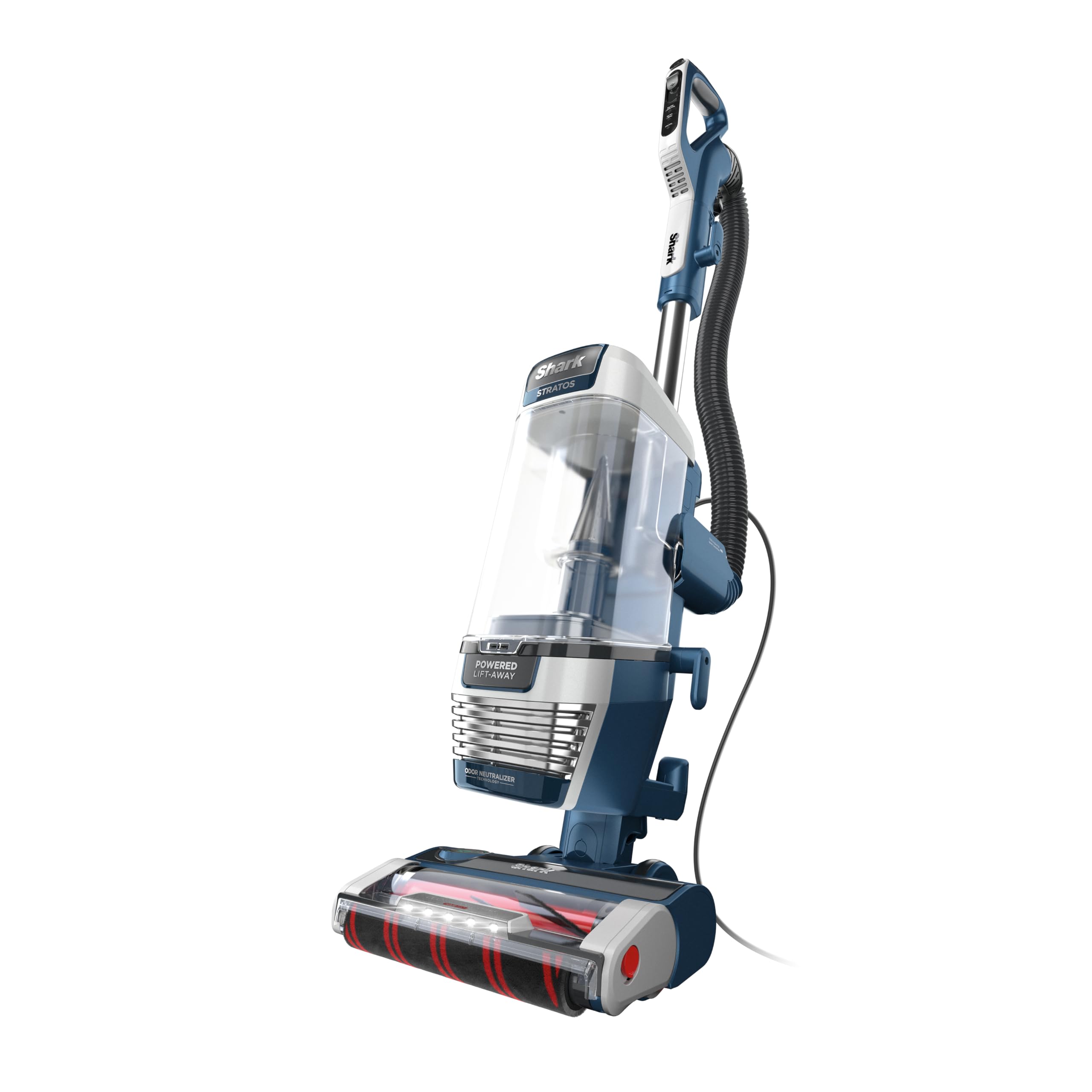 Upright Vacuum, Stratos with DuoClean PowerFins, HairPro, Powered Lift-Away