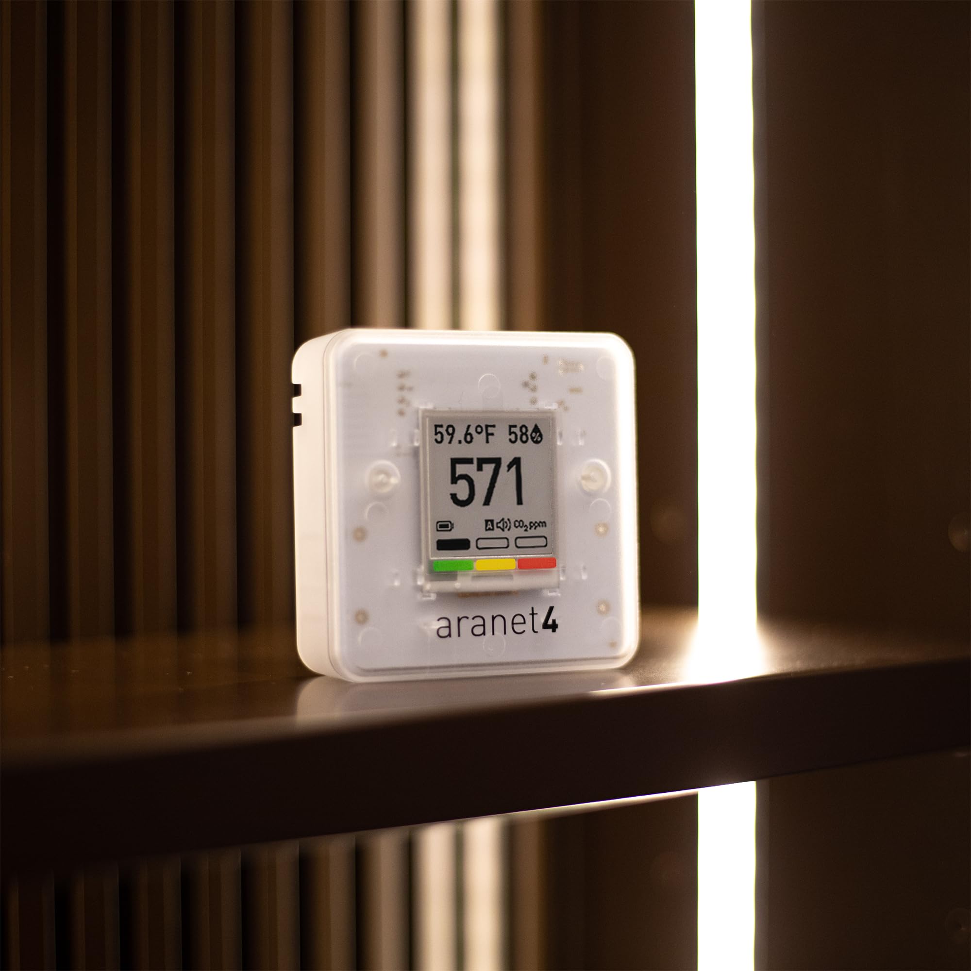 Aranet4 Home: Wireless Indoor Air Quality Monitor for Office or School (CO2