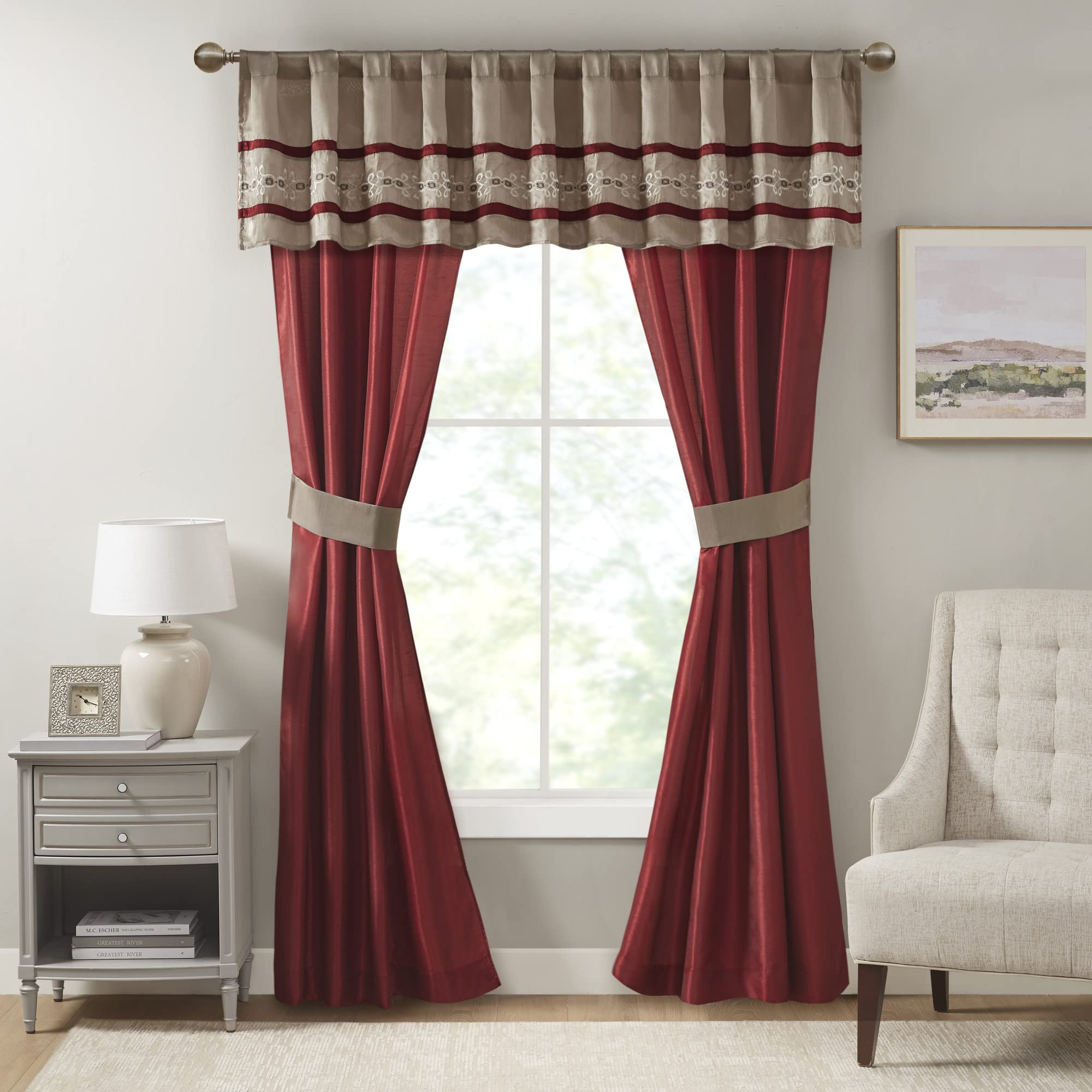 Essentials Jelena Room in A Bag Faux Silk Comforter Classic Luxe All Season Down