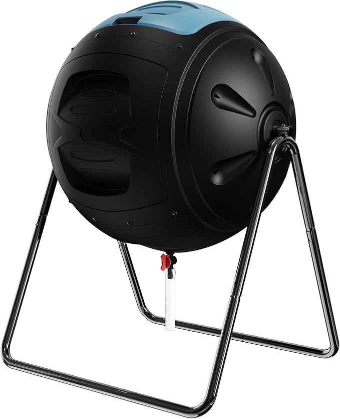 Compost Tumbler, 35 Gallon Multipurpose Compost Bin