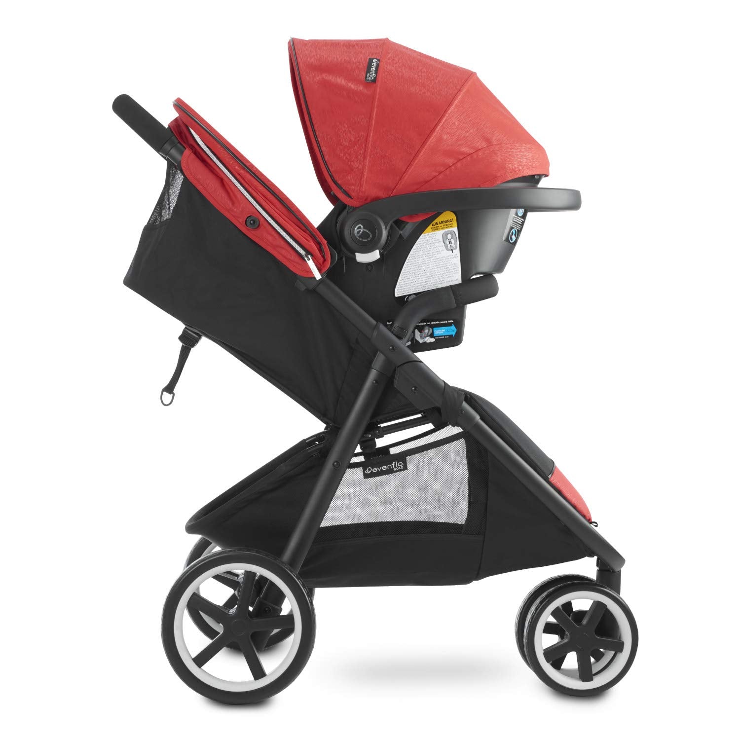 Gold Verge3 Travel System Securemax Garnet