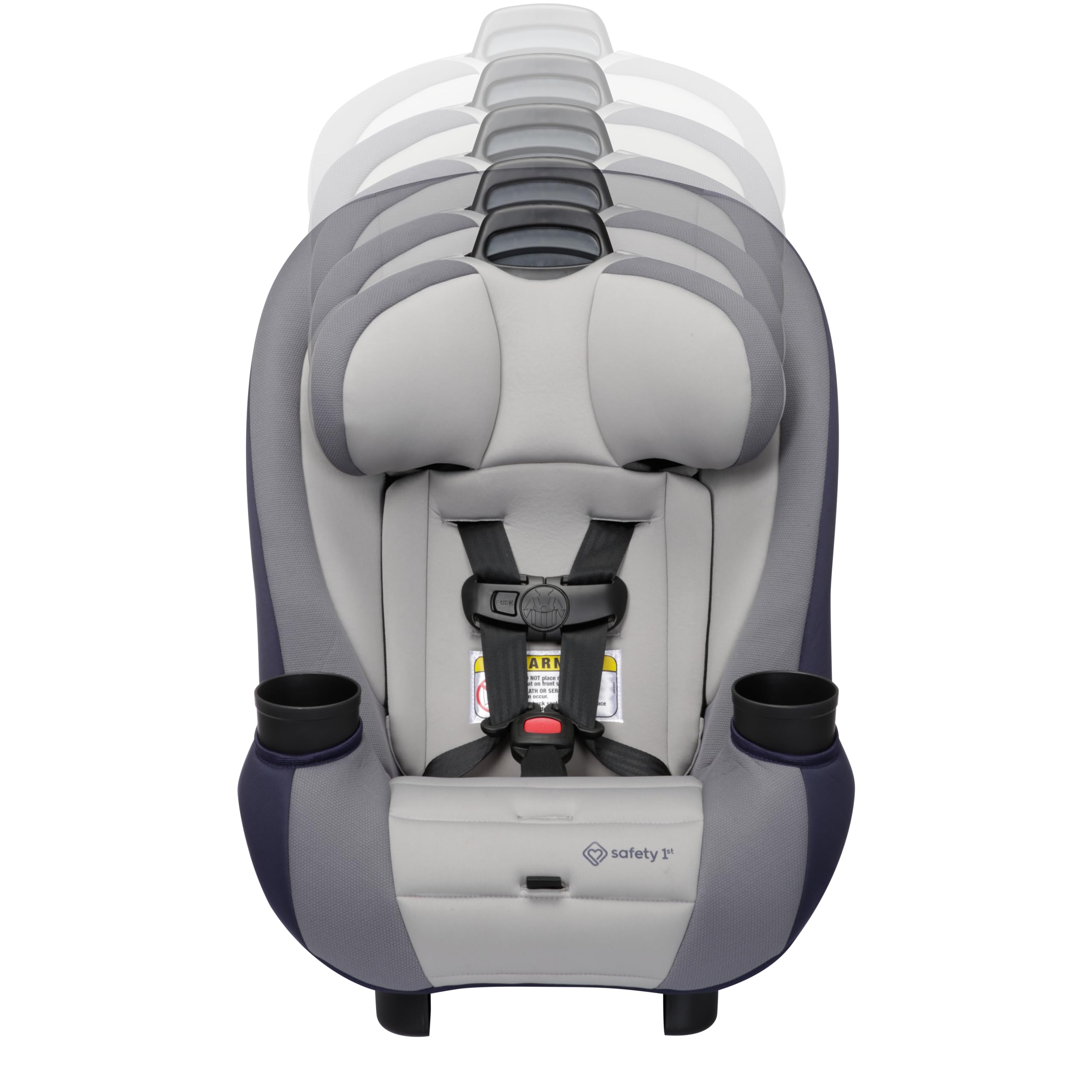 3-in-1 Convertible Car Seat, Slim Fit Design, Rear & Forward-Facing