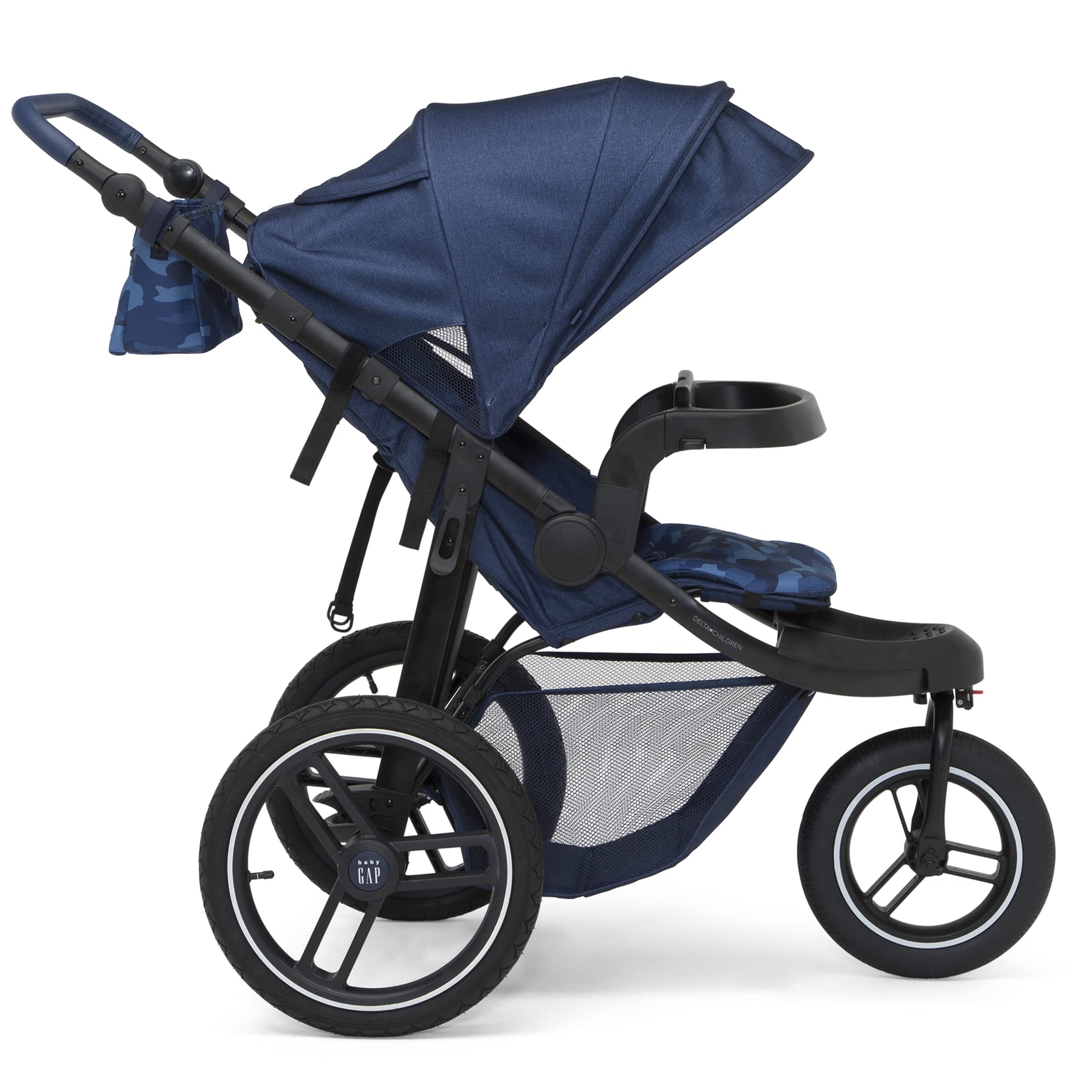 babyGap Trek Jogging Stroller - Lightweight Jogging Stoller with Extendable Canopy