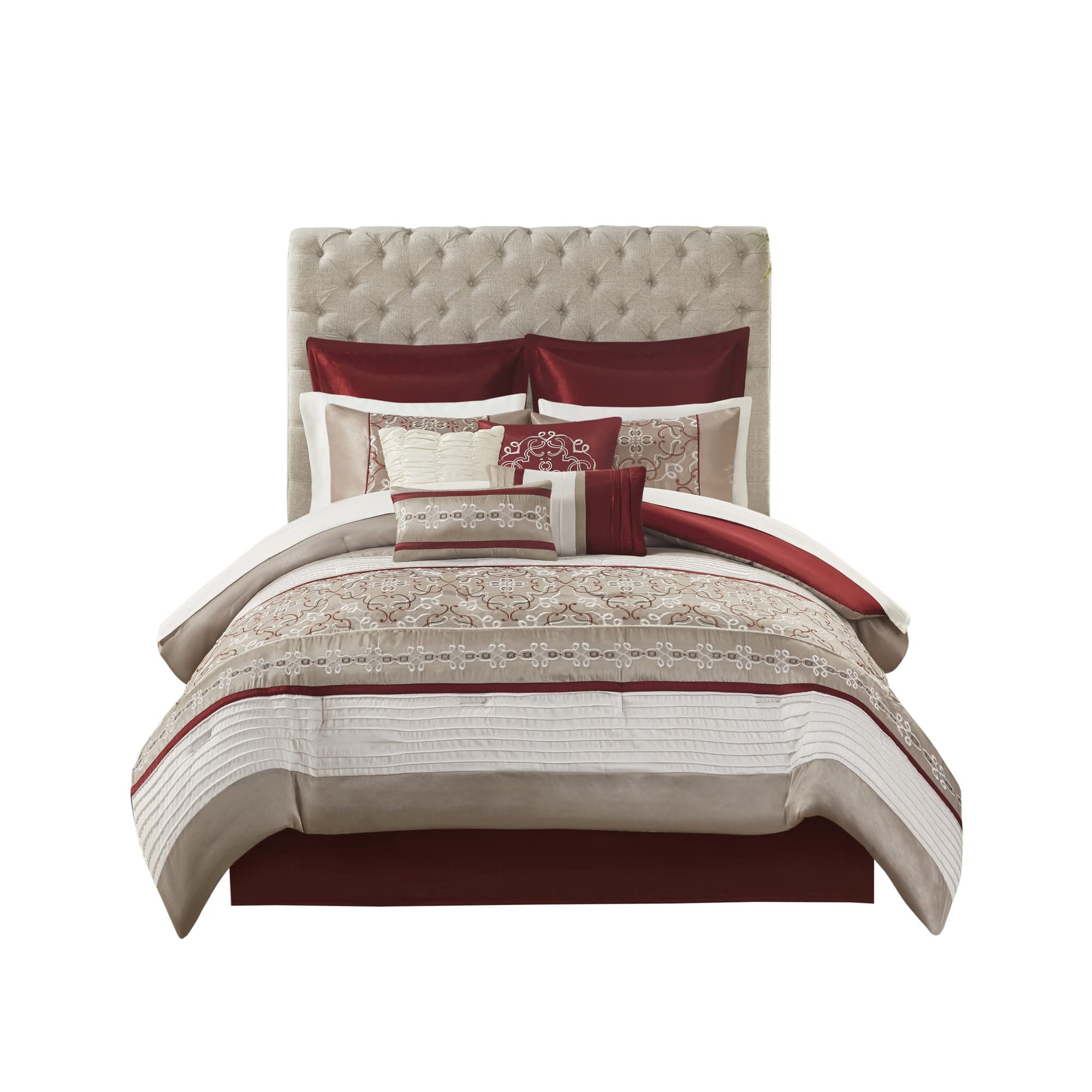 Essentials Jelena Room in A Bag Faux Silk Comforter Classic Luxe All Season Down