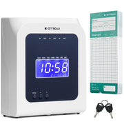 Thermal Time Clock for Employees Small Business, No Ink Ribbons or Network Needed