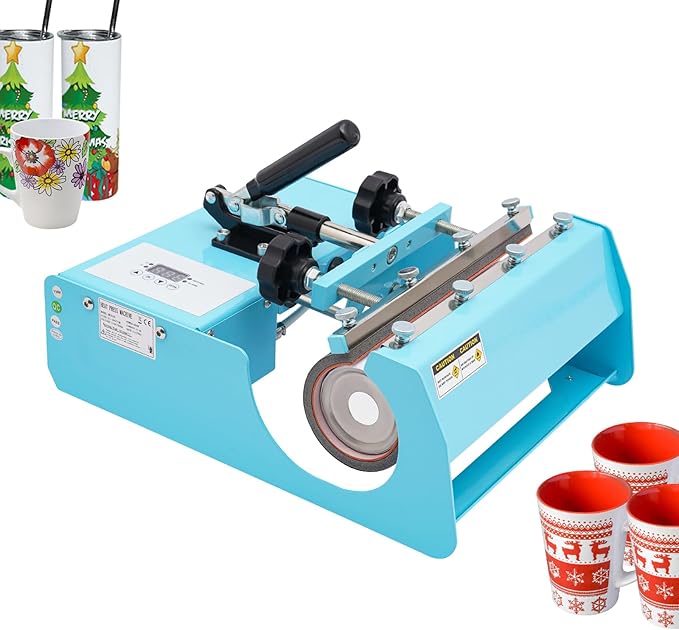 Mug Press Heat Machine, 110V Automatic Tumbler Heat Press Machine for 10-30OZ
