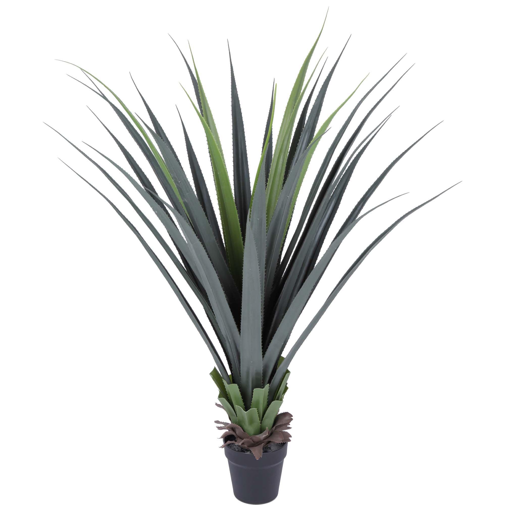 44inch Artificial Agave Plant Potted Plants Fake Agave Plant for Home Office Garden