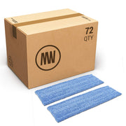 Bulk 18" Absorbent Microfiber Wet Mop Pad | Wholesale Professional Microfiber