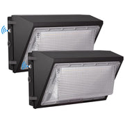 LED Wall Pack Light with Dusk to Dawn Photocell,80W 10500LM 5000K Daylight Wall Pack