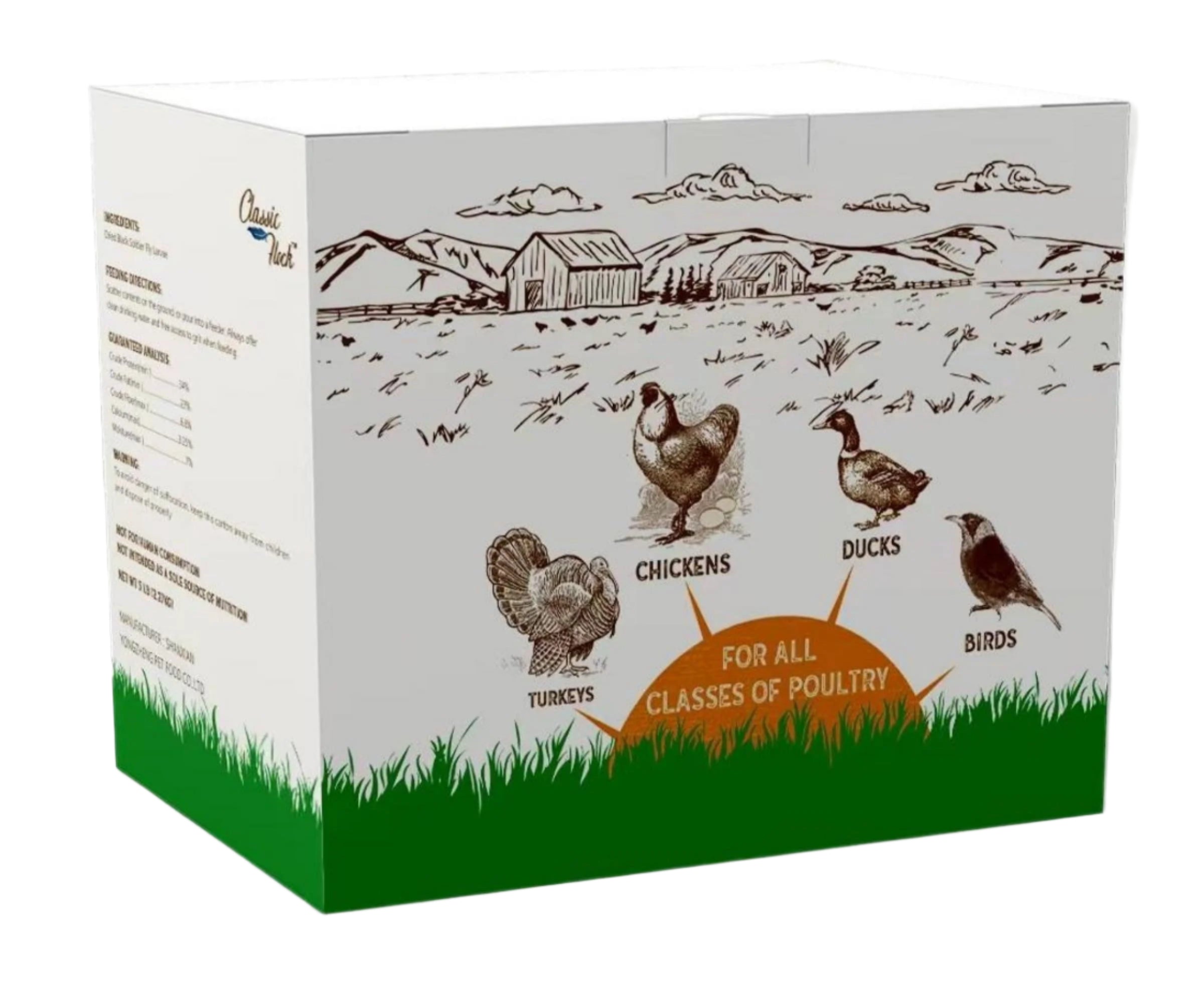 Dried mealworms - High Protein, Pure Natural, Delicious - Ideal for Chickens