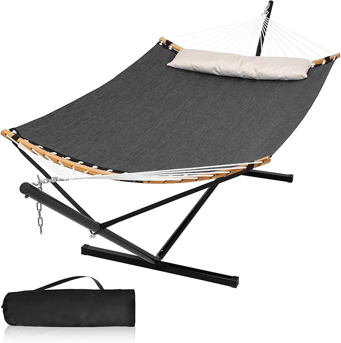 55in Hammock with Stand, Heavy Duty Hammock with Stand Included