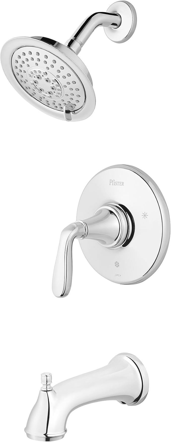Northcott Tub & Shower Trim Kit (Valve Not Included), 1-Handle, Brushed Nickel Finish