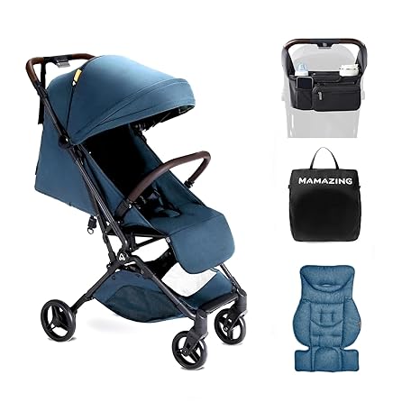 Lightweight Baby Travel Stroller with Carbor Fiber Frame, Compact & Airplane-Friendly,
